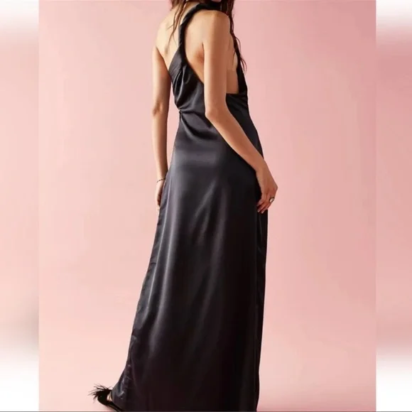 Free People Victoria Dress Size 6 One Shoulder - Picture 2 of 9